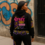 Crazy Thoughts Graphic Tracksuit Set – Built for the Culture